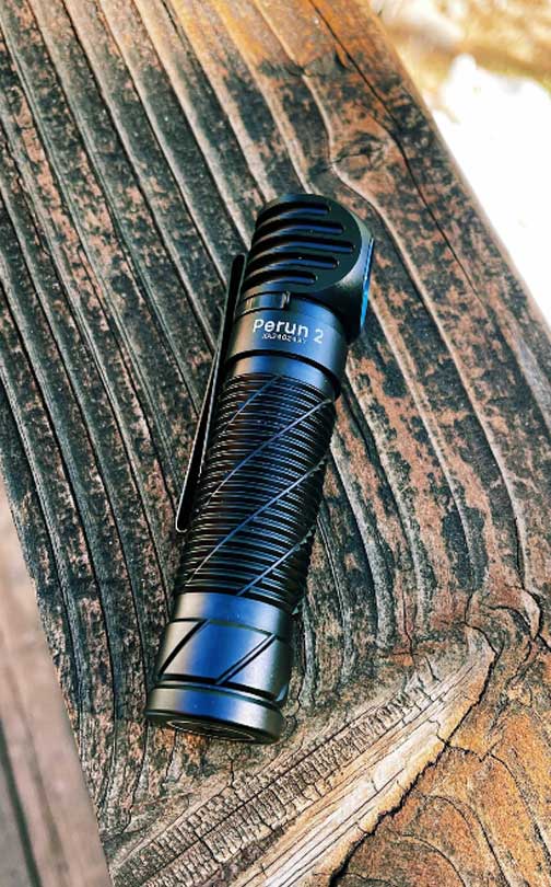 high quality knurling from olight 