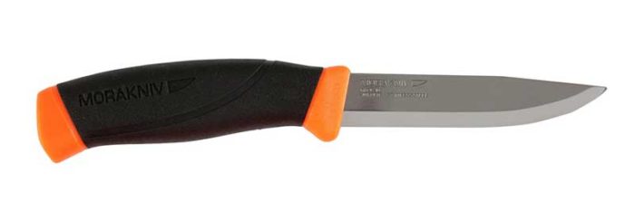 Morakniv Companion Fixed Blade Outdoor Knife with Sandvik Stainless Steel Blade